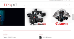 Desktop Screenshot of ideapro.com.tr